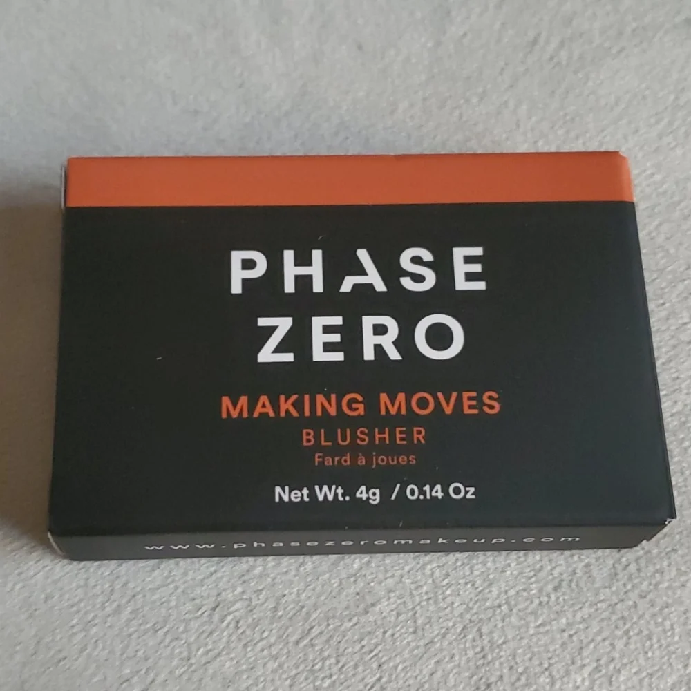 NIB Phase Zero Makeup Making Moves Blusher